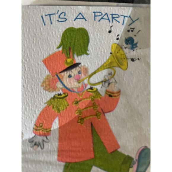 10 Vtg Unused 1950'S Buzza Cardozo Party Birthday Cards Envelopes - Picture 1 of 8